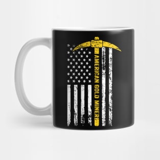 American Gold Miner Mug